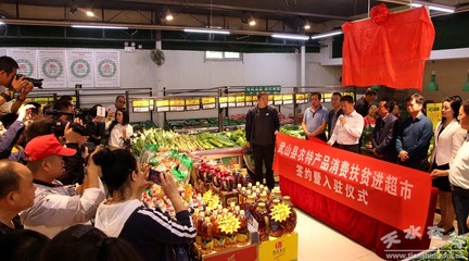 武山:消費扶貧助力農產品變現(圖)
