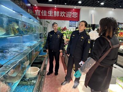 保康縣局“以點帶面”開展食用農(nóng)產(chǎn)品銷售質(zhì)量安全檢查
